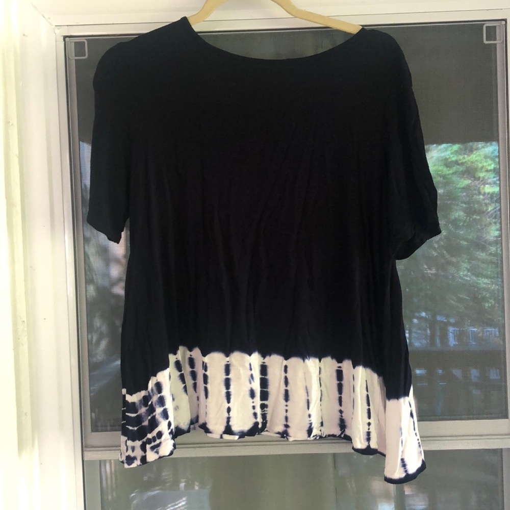 Moa Moa dark blue, flowing top